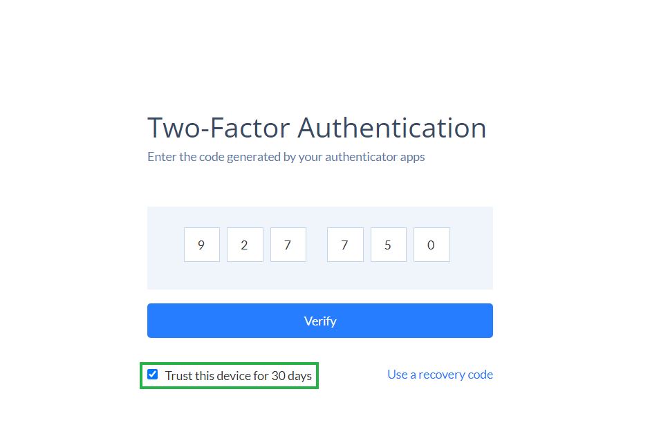Two-Factor Authentication skywest online